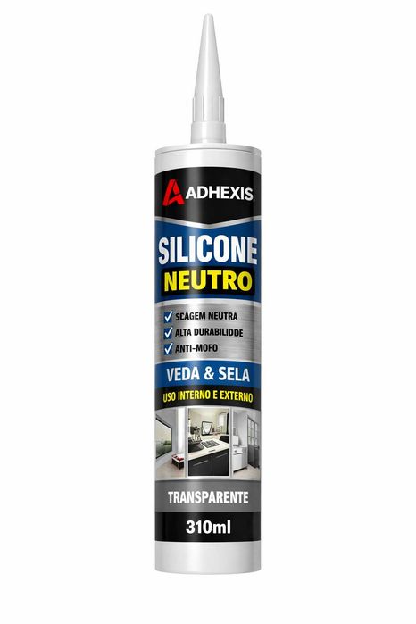 Silicone Neutro Qualidade Premium  Várias Cores