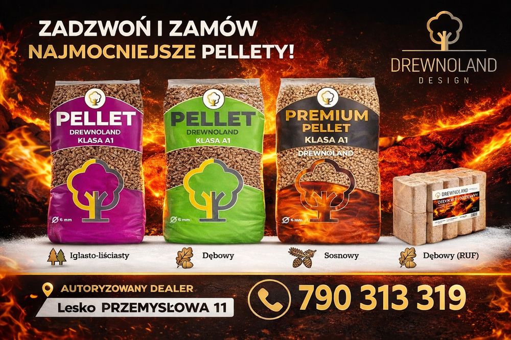 Węgiel groszek pellet brykiet Lesko