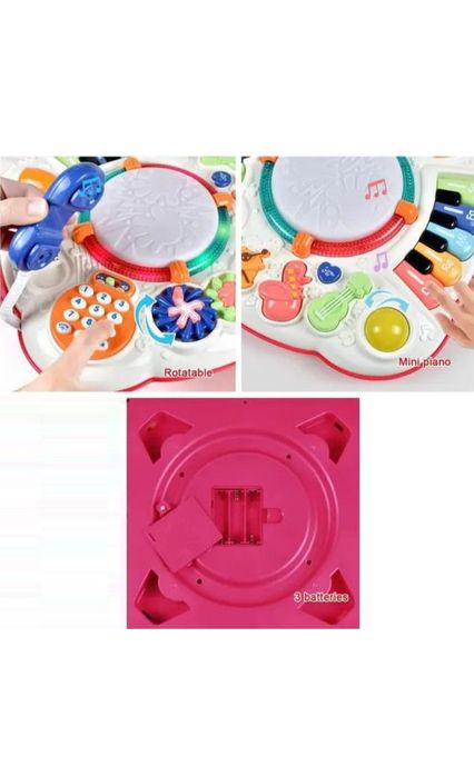 Дитячий розвиваючий ігровий столик