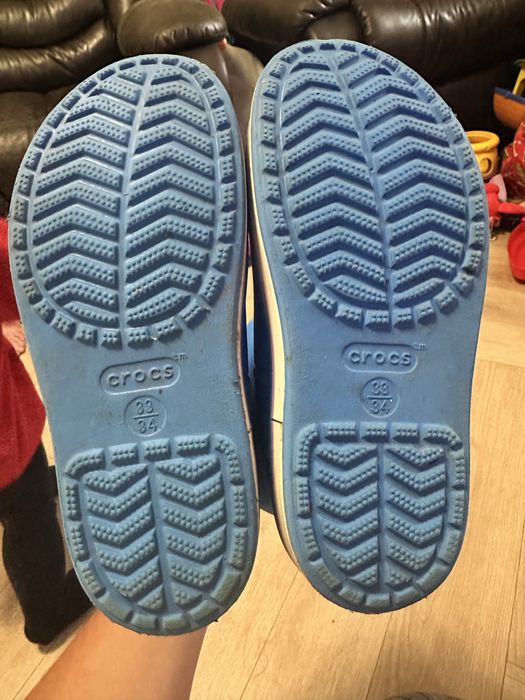 Сапоги резиновые Crocs 32-34 размер