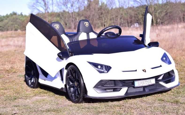 Lamborghini Aventador svj dla 2 dzieci z funkcją driftu sx2028 2x300w