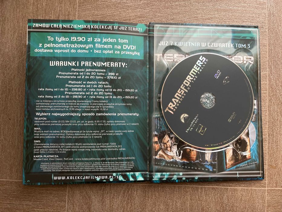 Transformers i Transformers Zemsta Upadłych (2xDVD)