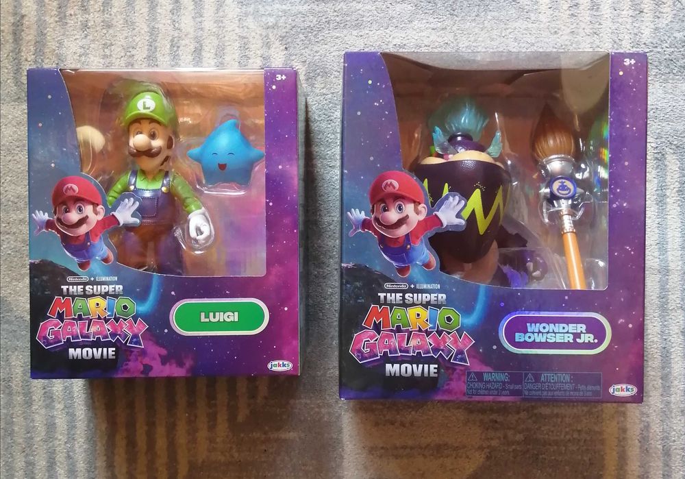 Bonecos Super Mário Galaxy Novo