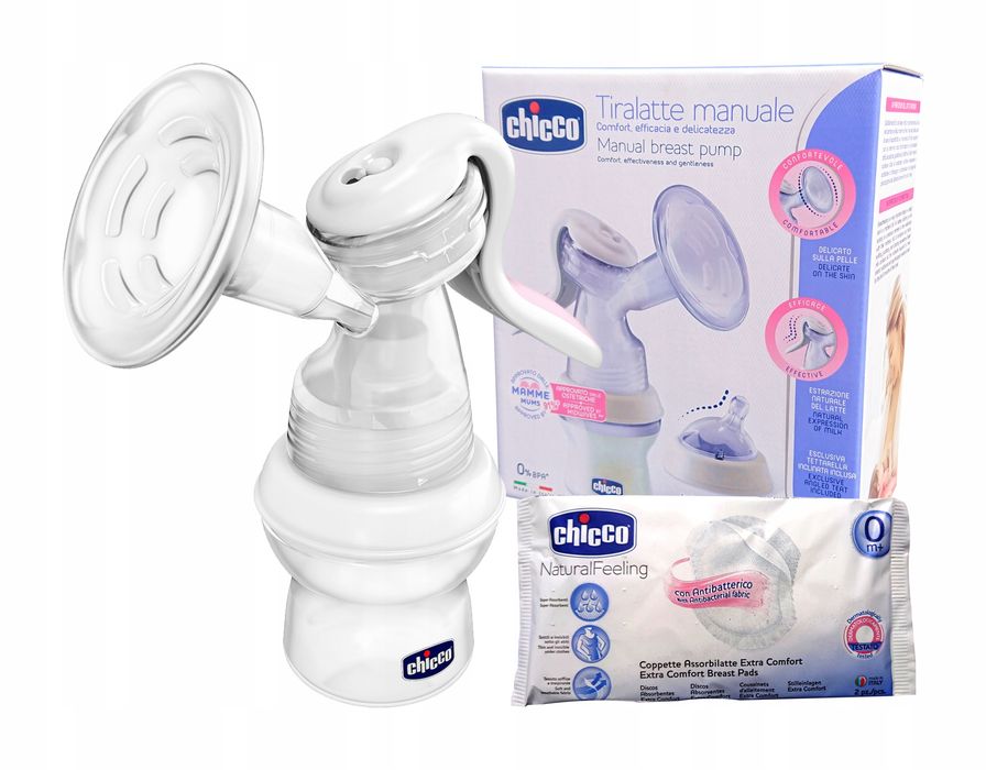Laktator ręczny Chicco Natural Feeling do karmienia