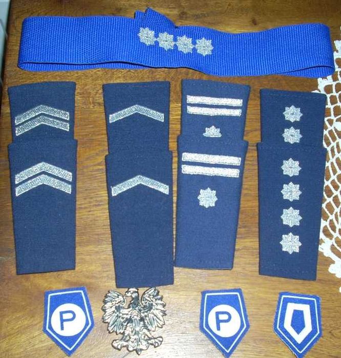 pagony policyjne, otok i inne