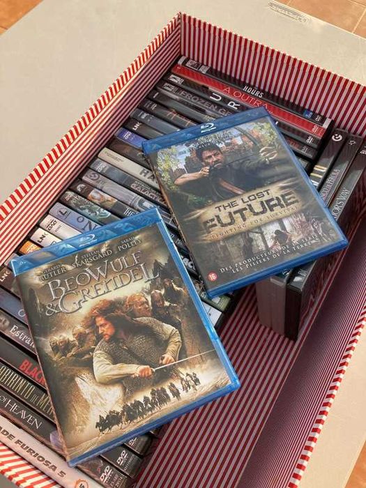 Coleção filmes em dvd e bluray