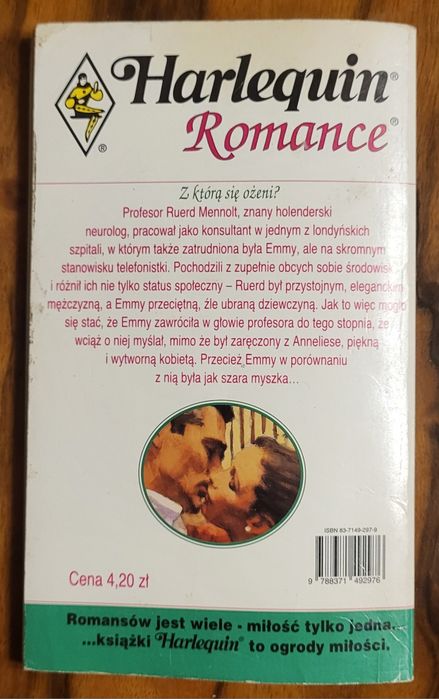 Pocałunek pod jemiołą — Harlequin Romance, nr 42 (402)
