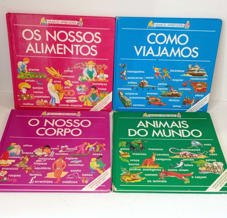 Coleção Completa (8 livros) - Vamos Aprender