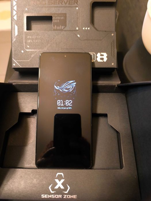 Pack ASUS ROG Phone 8 Pro 512GB + Capa Magnética Premium – Como Novo (Na Caixa)