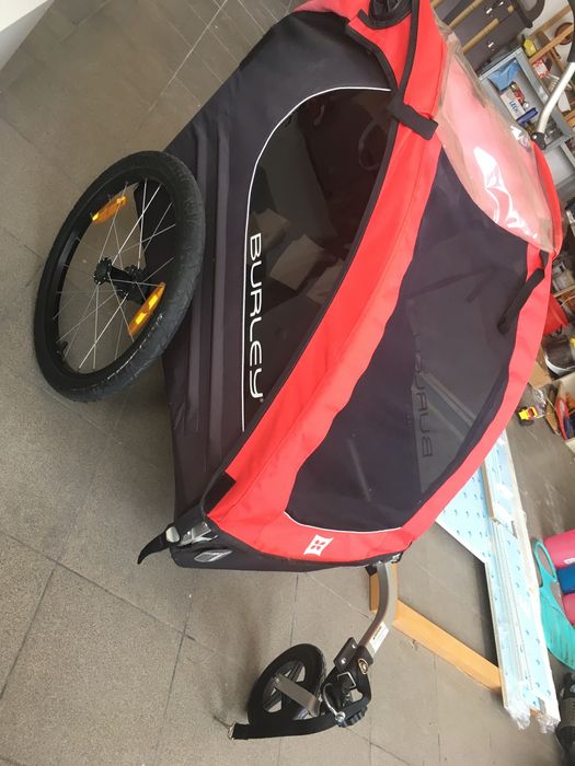 Przyczepka dwuosobowa Burley Honey Bee - stan bardzo dobry.