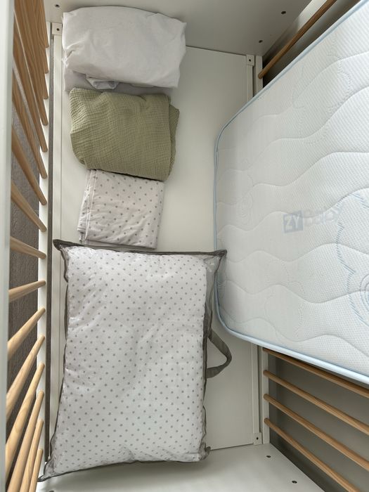 Berço 3-em-1 120×60 cm – Como Novo