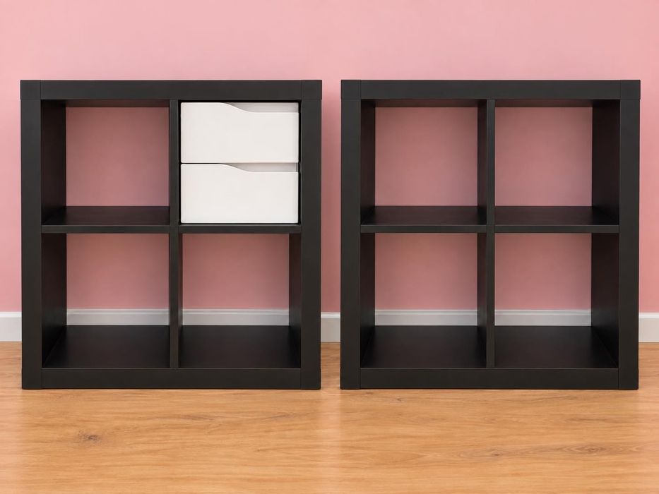 IKEA Kallax zestaw regały 2 x 2