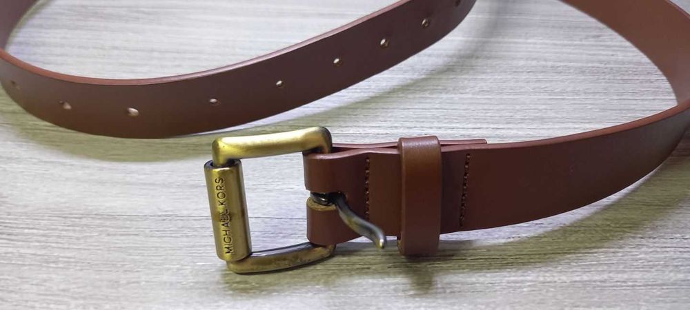 MICHAEL KORS pasek damski skórzany