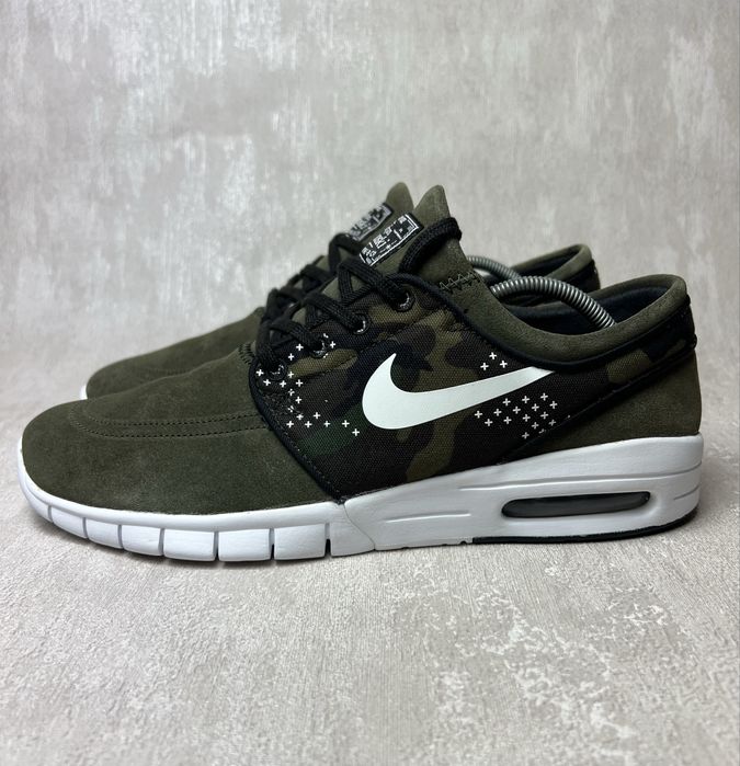 Кросівки Nike Stefan Janoski Air Max Camo Suede