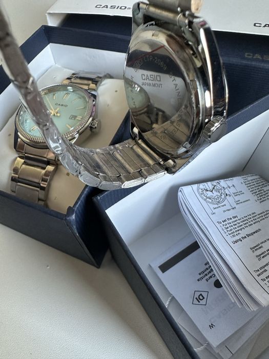 Zegarki casio z pudełkiem nowe