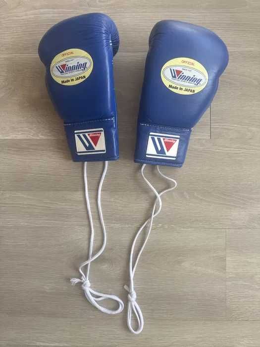 Luvas Winning 10kz Azuis NOVAS e VERDADEIRAS