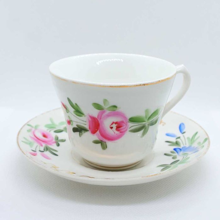 Chávena com pires em porcelana Vista Alegre