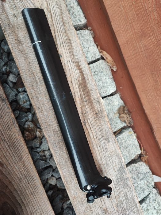 Sztyca rowerowa szosowa aero Carbon 360mm