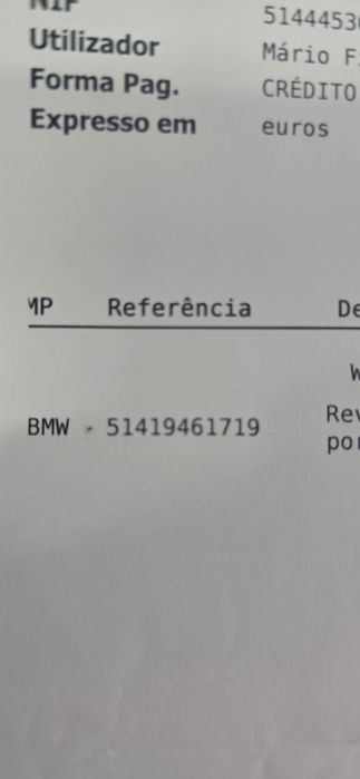 Bmw serie 8 Interior porta esquerdo