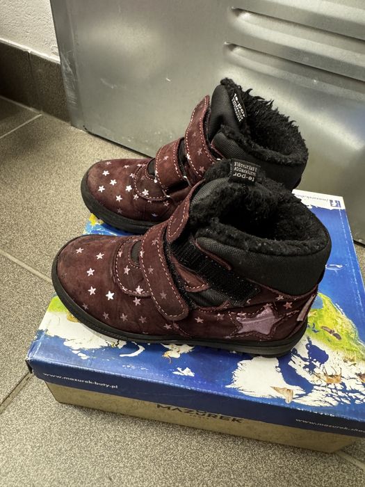 Buty zimowe dziewczęce rozmiar 26 Mazurek