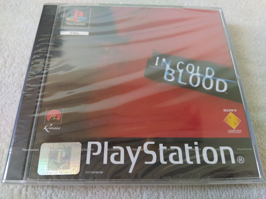 Ps1 psx one PlayStation In Cold Blood FOLIA pasek sony