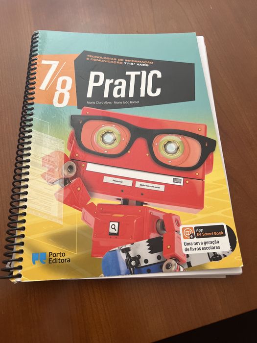 Manual e Caderno de atividades de TIC do 7.° e 8.° anos