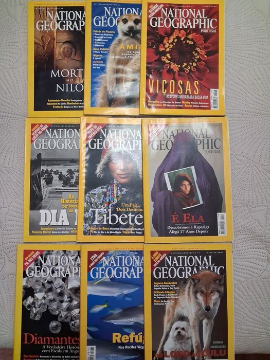 Revistas National Geographic 2002