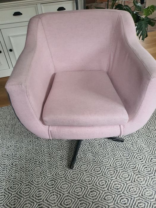 Fotel retro obrotowy
