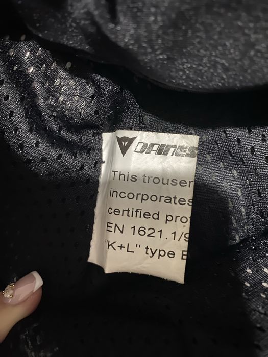 Calcas motar da Dainese