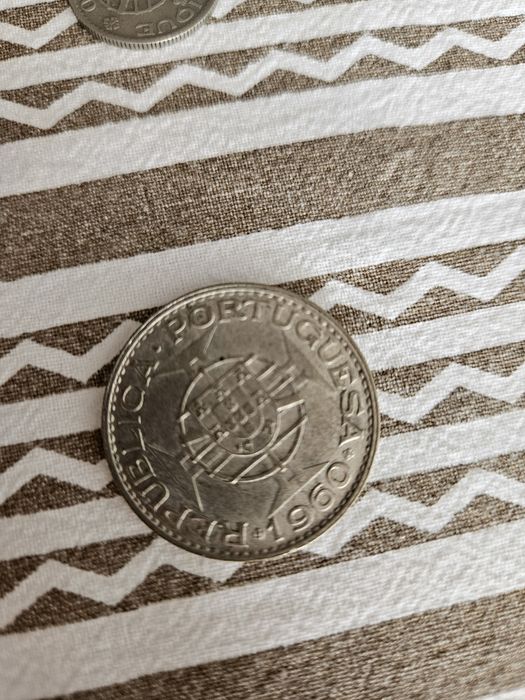 Moeda Moçambique 20 escudos 1960