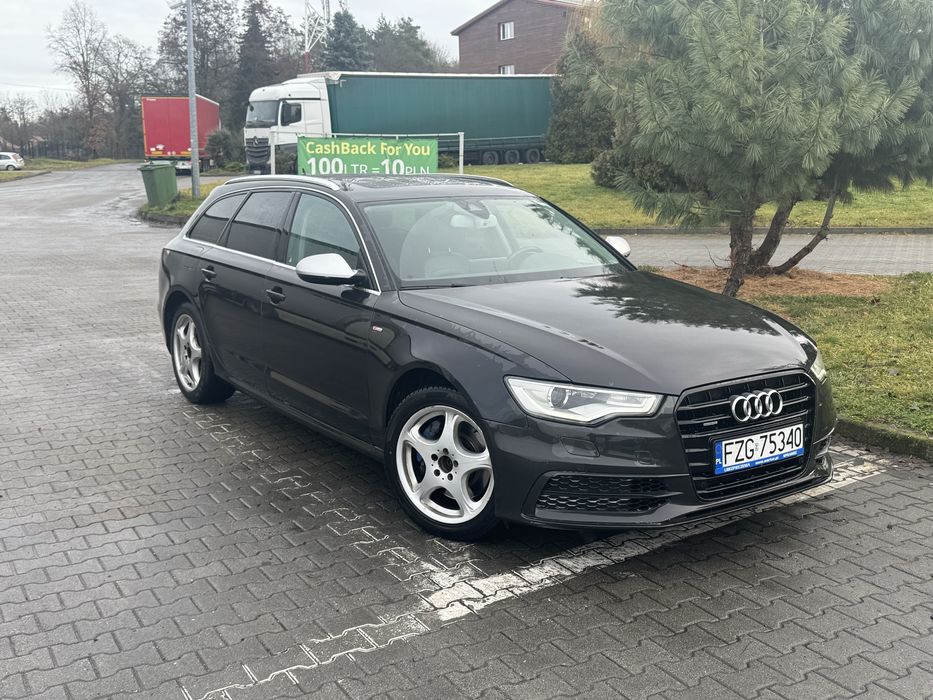 Audi a6 c7 3.0 tdi sline quattro dociągi panorama przelot
