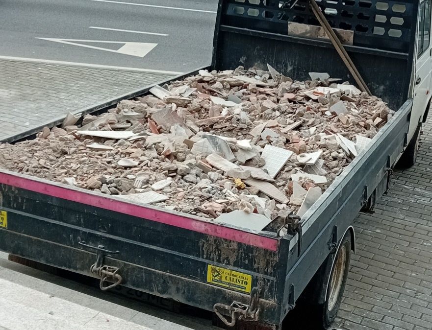 Remoções de entulho