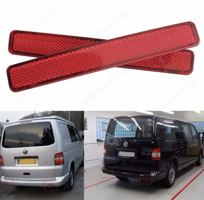 катафот светоотражатель бампера volkswagen Transporter освітлення мото