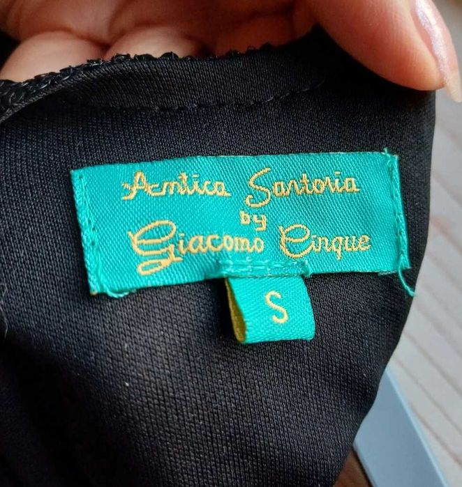 Sukienka antica sartoria włoska piękna 36 sylwester studniówka