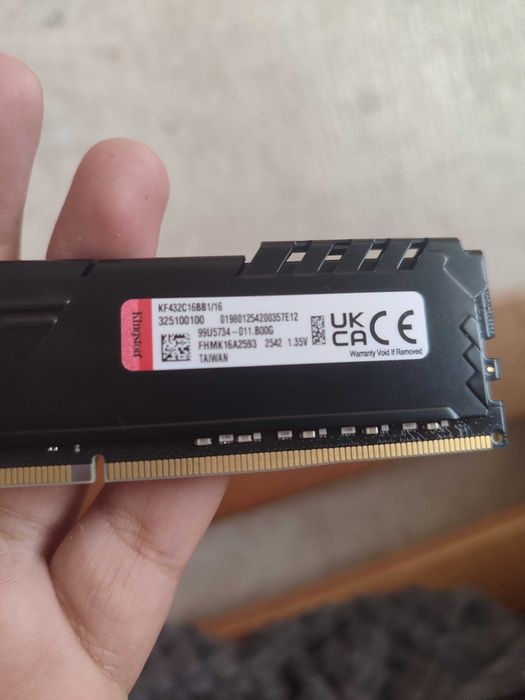 Fury kingston ddr4 16gb beast нова