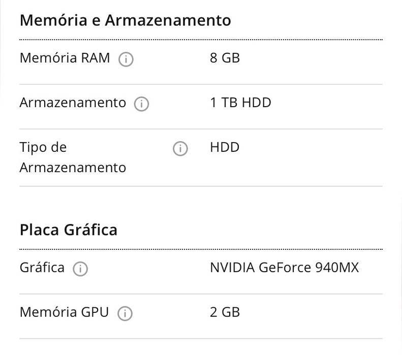 Acer Aspire e5-575 | Intel Core i5-7200U | 7a geração