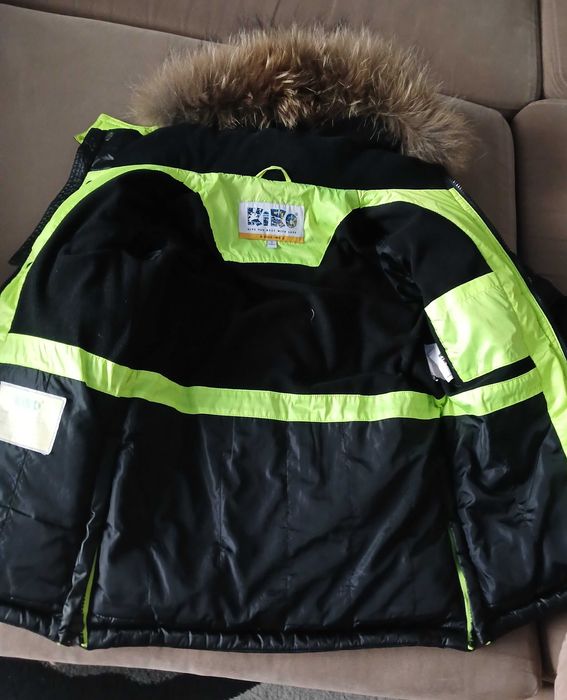 Зимова куртка для хлопчика 116р