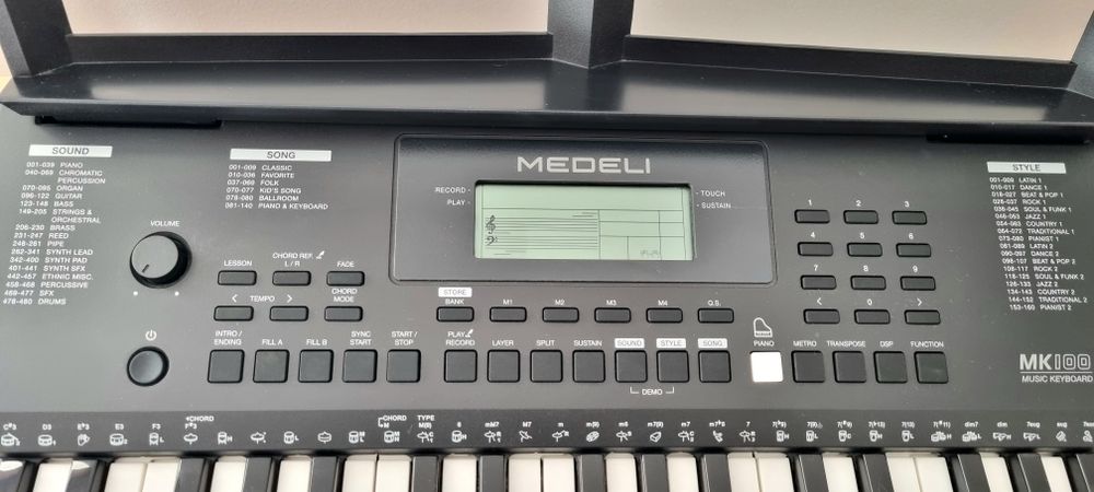 Keyboard Medeli mk100