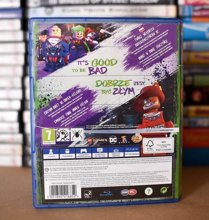 PS4 # LEGO DC Super Villains Złoczyńcy