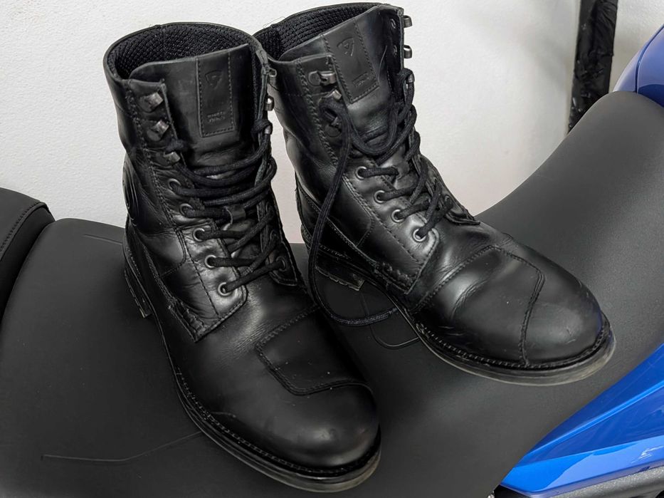 Revit Portland 41 - Botas de Moto em Pele