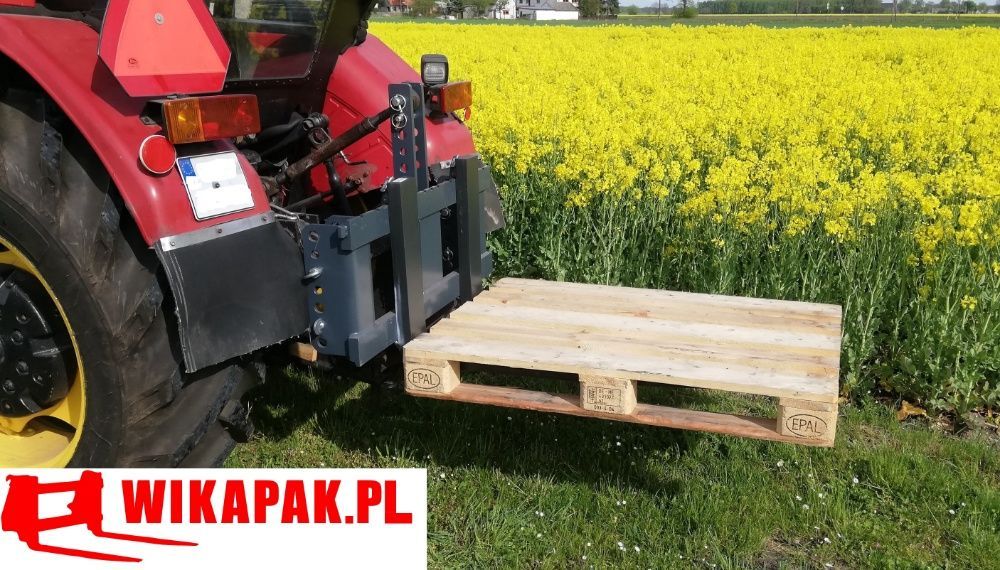 Paleciak Widły Ładowacz ramka na tył Tuz do Ciągnika Traktora