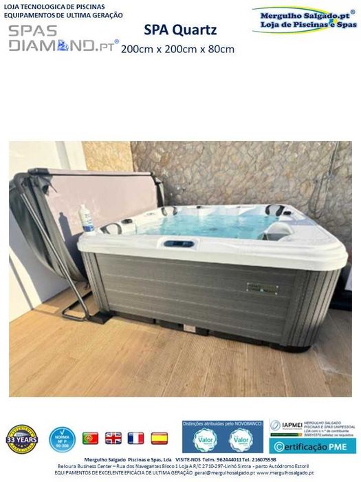 Jacuzzi spa hidromassagem preços imbatíveis!! Contacte-nos