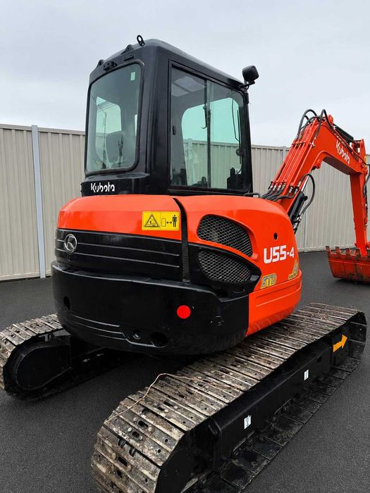 Міні-екскаватор Kubota U55-4 2018 рік 2500 мотогодин
