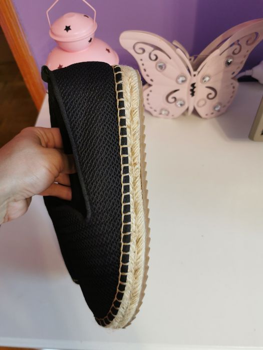 Espadryle czarne  r 36
