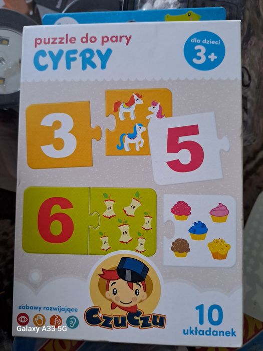 Puzzle do pary Cyfry Czuczu