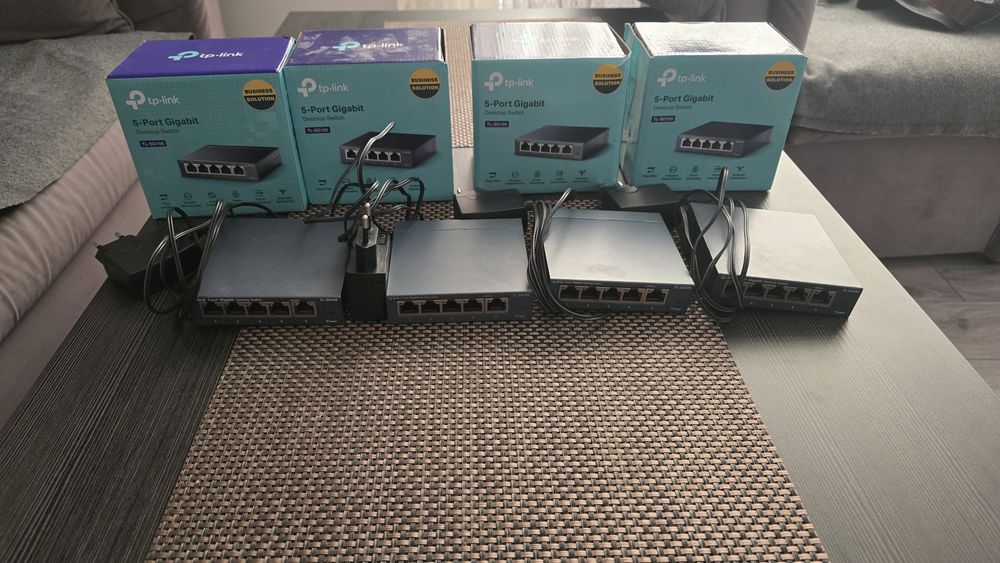 Switch TP-LINK TL-SG105 Gigabit Ethernet 5 portów