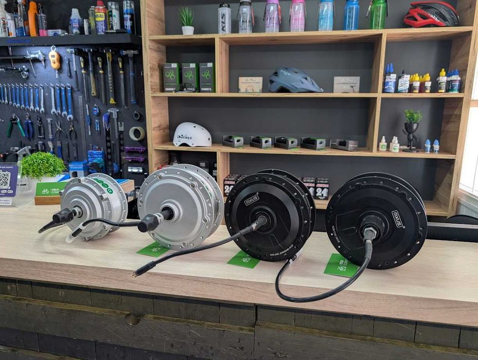 Електричний набір вел (мотор-колесо) 20/24/26/28/29" 350/500ВТ 12-24Аг