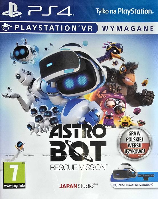 ASTRO BOT RESCUE MISSION PL Playstation 4 PS4 Nowa Sklep Multigames Kraków