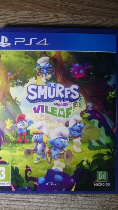 Smerfy misja złoliść POLSKA ps4 playstation 4 lego rayman minecraft