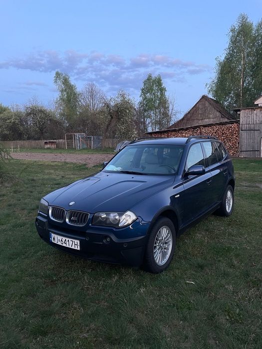 BMW X3 BMW X3 E83 Doinwestowany 3.0D 204km 2KPL. Kół